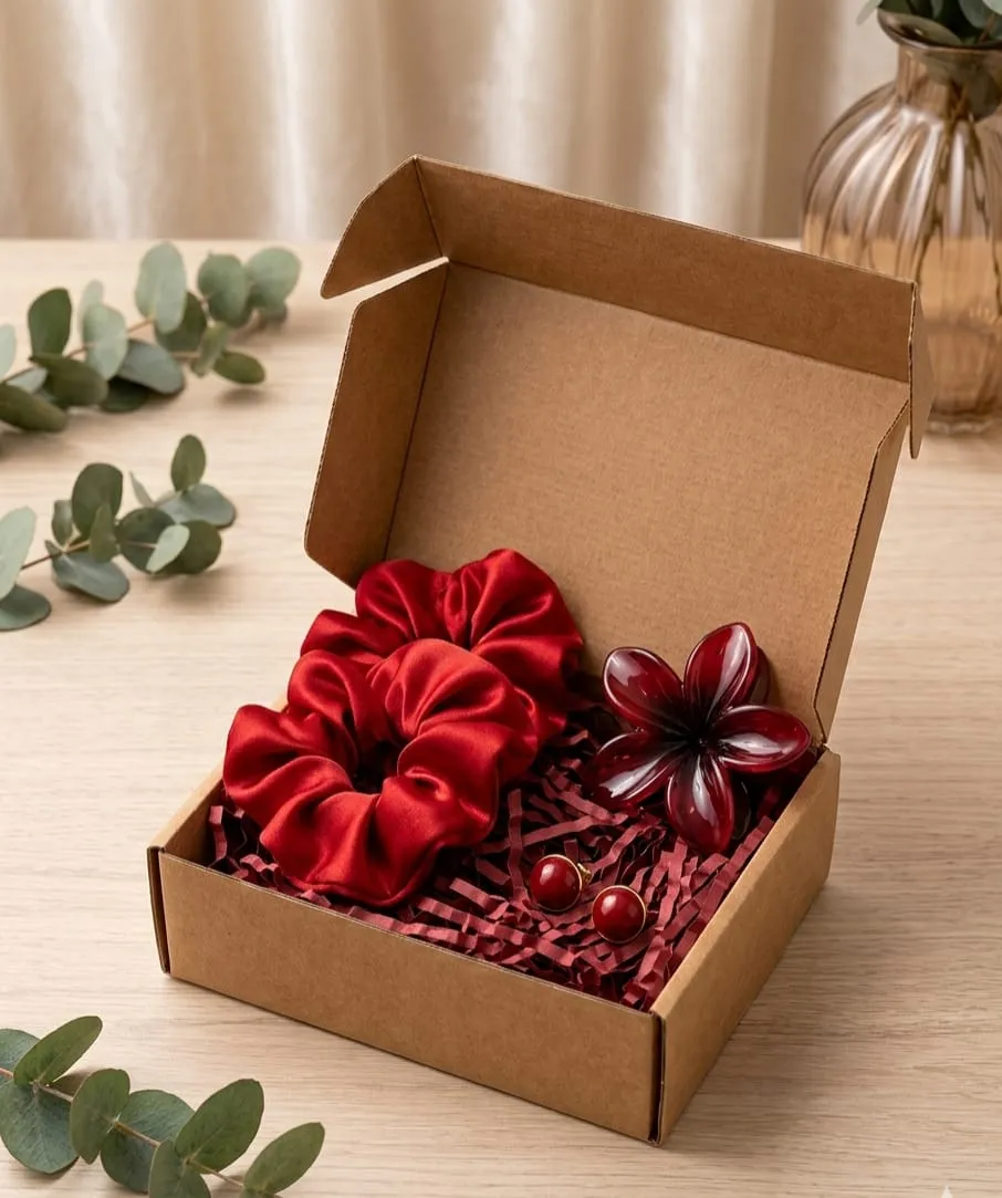 Elegant Hair Essentials Gift Box